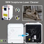 Машина для лазерного очищення зовнішніх стін історичної будівлі